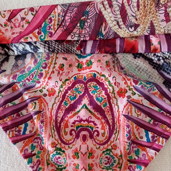 VENUS Expression Floral & Snake Skin Print Bikini Bottom, size S - Picture 6 of 12